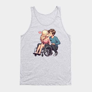 Wheelchair Love 1 Tank Top